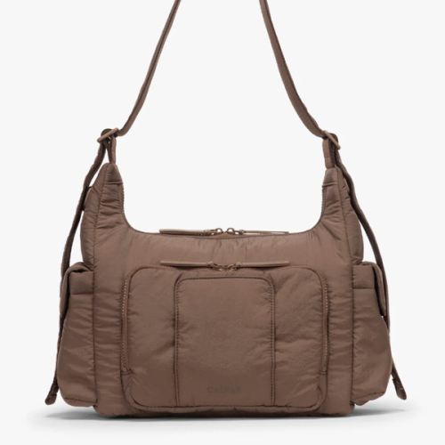 Crossbody Diaper Bag - HAZELNUT