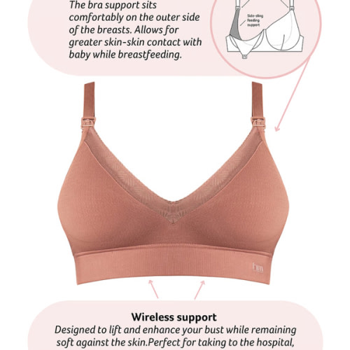 Caress Bamboo Wirefree Nursing Bra