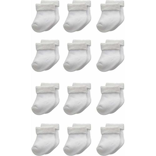 Baby Girls' 12-Pair Sock Bundle