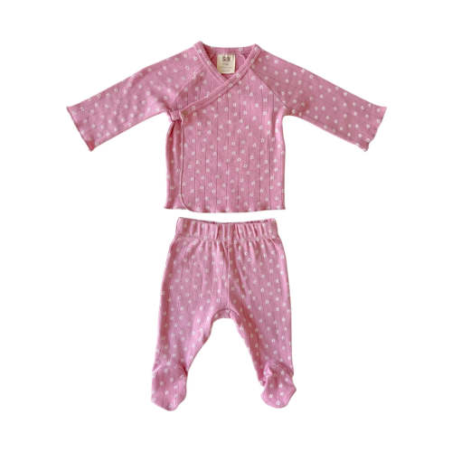 Organic Pointelle Newborn Set