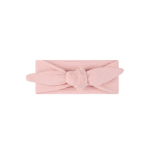 Ribbed Headband - Dusty Pink