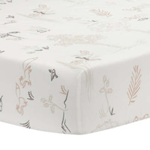 Treetop Fox Cotton Fitted Crib Sheet