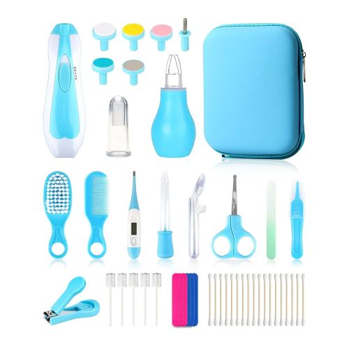 Baby Hair Comb (27 in 1, Blue)