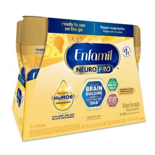 Enfamil NeuroPro Ready to Feed Infant Formula Bottles - 8 fl oz Each/6ct
