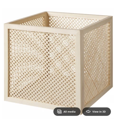 VÄLTNING Box, natural.