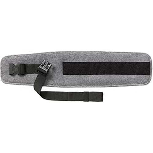 Tushbaby Waistband Extender – Adjustable Extender Accessory Compatible with All Tushbaby Carriers, Extends an Extra 24inches to Fit Comfortably for All Shapes (Grey)