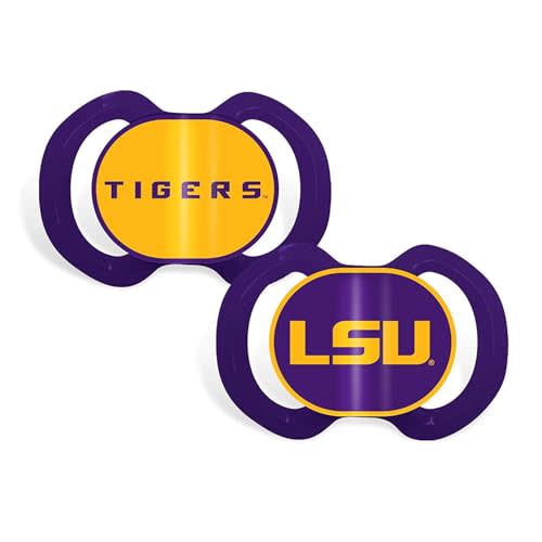 Lsu Tigers Ncaa Baby Pacifiers