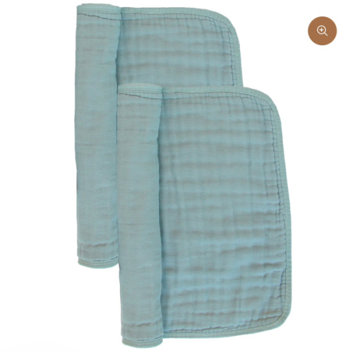 Cloud Muslin™ Burp Cloth 2 Pack - Steel