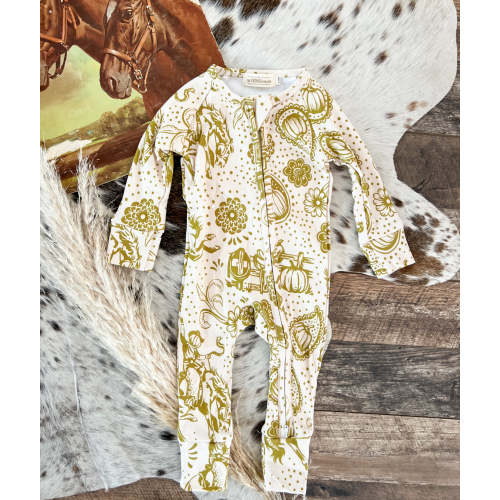 Fall Paisley Cowboy Western Jammies – theFRINGEDpineapple
