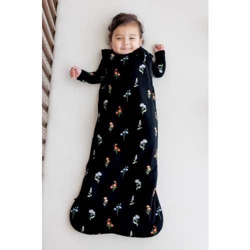Sleep Bag in Midnight Wildflower 1.0
