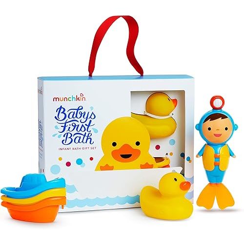 Munchkin® Baby's First Bath, Baby and Toddler Gift Set