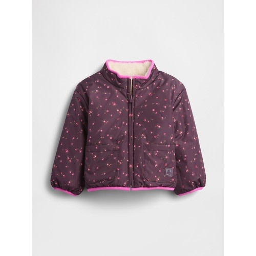 Baby & Toddler Lightweight Sherpa Reversible Jacket