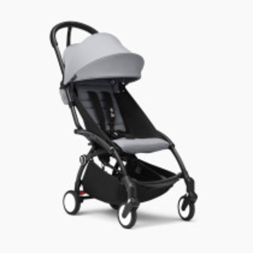 Stokke YOYO³ stroller from 6 months - Black Frame/Stone Color Pack