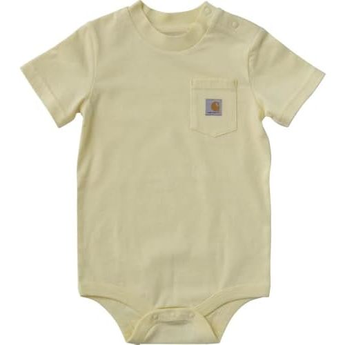 Carhartt Unisex Baby, Short-sleeve Bodysuit Pocket T-shirt