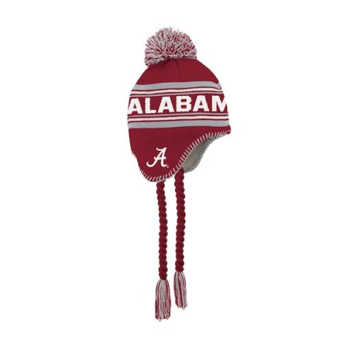 Alabama Crimson Tide Fanatics Toddler Tassel Knit Hat with Pom - Crimson