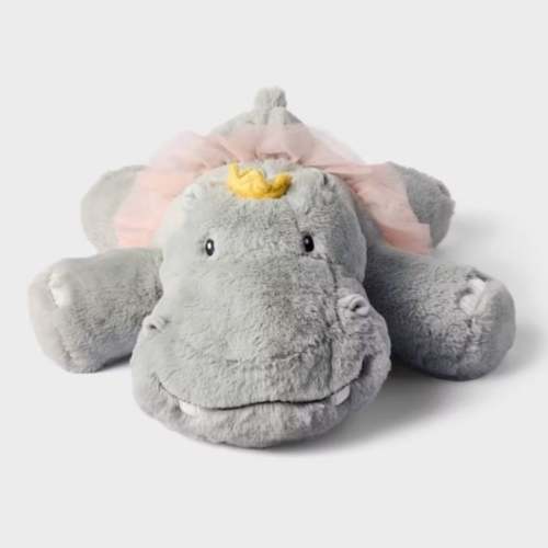 14" Princess Hippo Stuffed Animal - | Mercari