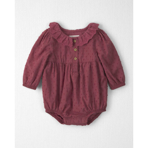 Baby Girl Organic Cotton Prairie Bubble - Little Planet | Carter's