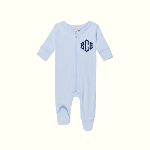 BCG Blue Footie Sleeper