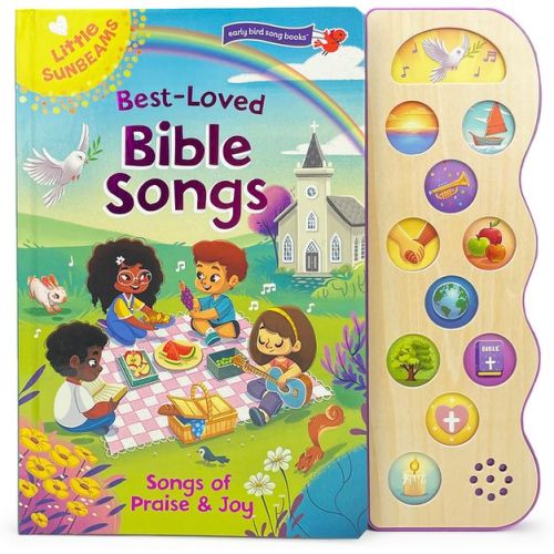 Best-Loved Bible Songs (Little Sunbeams) - by Rose Nestling (Board Book)