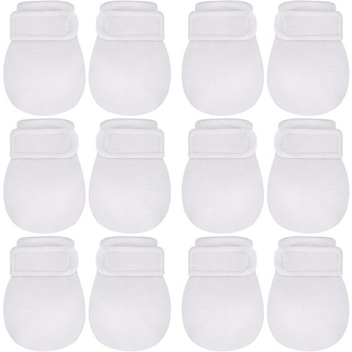 Adjustable Baby Mittens No Scratch Newborn Cotton Breathable Gloves Warm Baby Mitts for Boys Kids