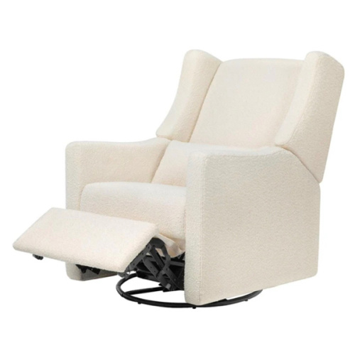 Babyletto Kiwi Recliner and Swivel Glider - Performance Ivory Boucle – Albee Baby