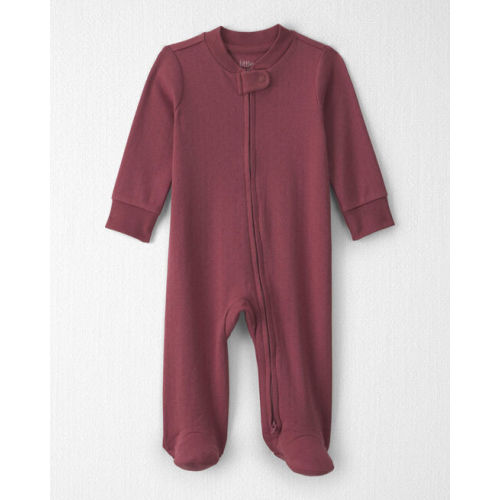 Baby Girl Organic Cotton Pointelle Sleep & Play Pajamas - Little Planet | Carter's