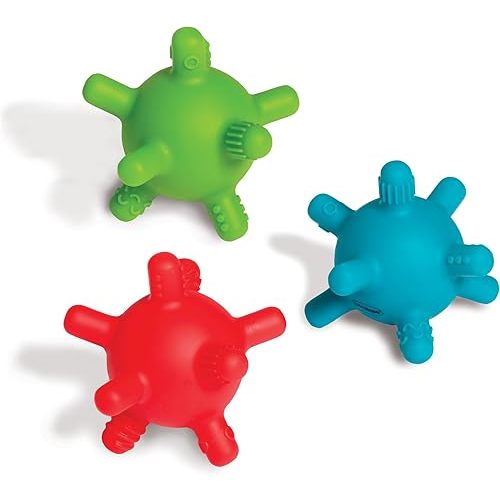 Edushape - Multicolor Teething Balls - Set of 3