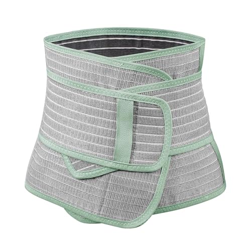 haakaa Postpartum Belly Band, Support Back & Abdomen, Help Natural Delivery & C Section Recovery,Natural Latex,One Size