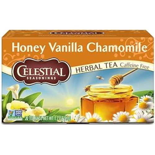 Celestial Seasonings Herbal Tea, Honey Vanilla Chamomile, 20 Count