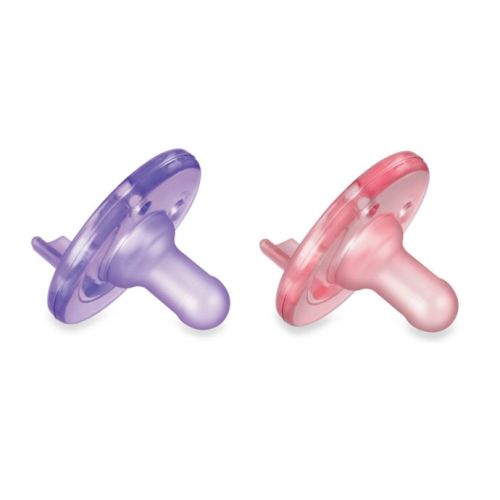 Philips Avent 0-3 M Soothie Pacifiers in - Pink/purple