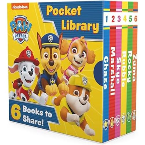 Paw Patrol Pocket Library: A Nickelodeon Series
