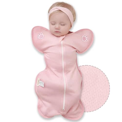 Swaddle Sleep Suit for Newborns, Arms-Up Position, Snug Fit Supports Natural Sleep Reflex, 0–6 Months