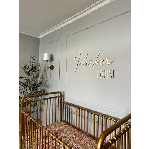 Nursery Name Sign | Baby Wood Name Sign | Wood Letters For Nursery | Custom Name Sign