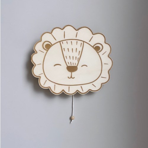 Safari Lullaby | Lion Head | Safari Mobile | Safari Nursery Decor | Jungle Nursery | Wooden Animals | New Baby Gift | Nursery Decor