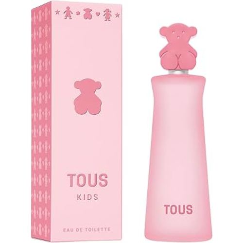 TOUS Kids Eau de Toilette, Fresh, Floral & Fruity Fragrances, 3.4 Fl Oz