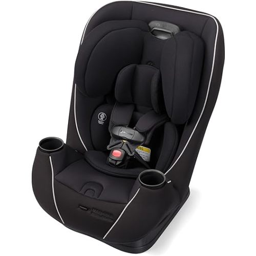 Maxi-COSI Pria Max 3-in-1 Convertible Car Seat, Infant to Toddler Car Seat, ClipQuick Magnetic Chest Clip, Quick-Install Latch, Machine-Washable Cover, 5-100 lbs, Caspian Caviar