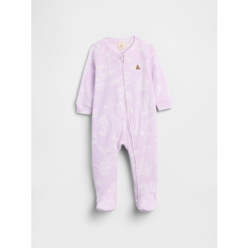 Sea Shell Purple Sleeper 2-Way Zipper