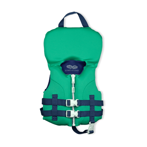 Green USCG Life Jacket (0-30 lbs)