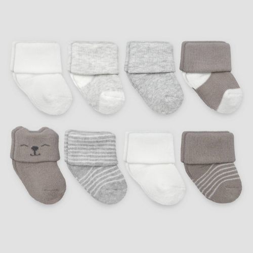 Carter's Just One You® Baby 8pk Terry Socks - 0-3M