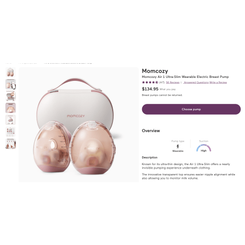 Breast pump