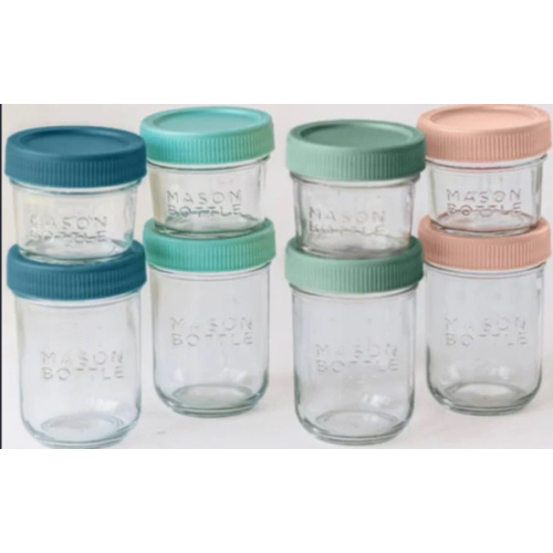 Breastmilk Storage Jar Set – Mason Bottle