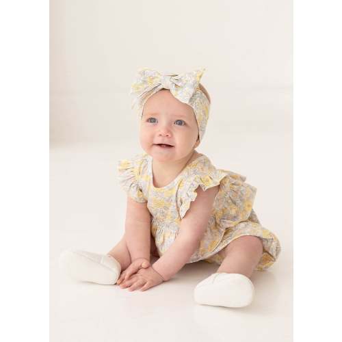 Mila Floral Baby Romper – Mabel + Honey