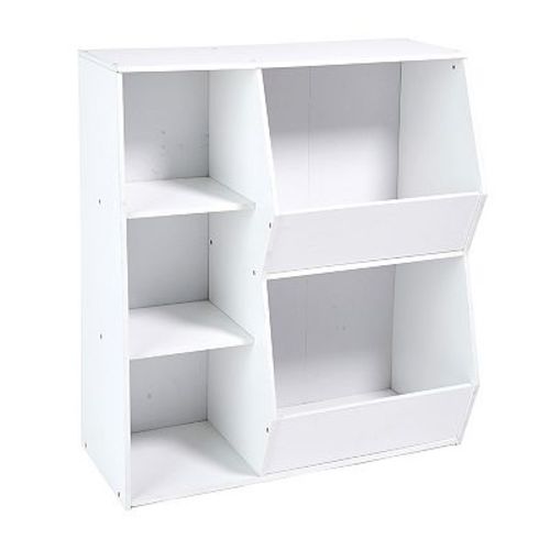 Badger Basket Side-by-Side Combo Shelves & Bins Storage Unit