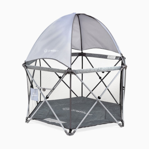 Go With Me Eclipse Deluxe Portable Playard - Elephant Grey