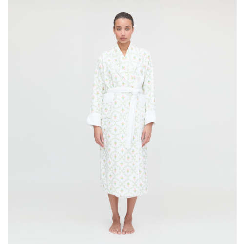 The Hotel Robe - White/Navy - Hill House Home