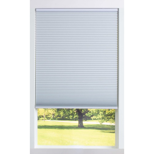 allen + roth 35-in x 64-in White Blackout Cordless Cellular Shade