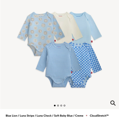 Magnetic 5-Pack Bodysuit