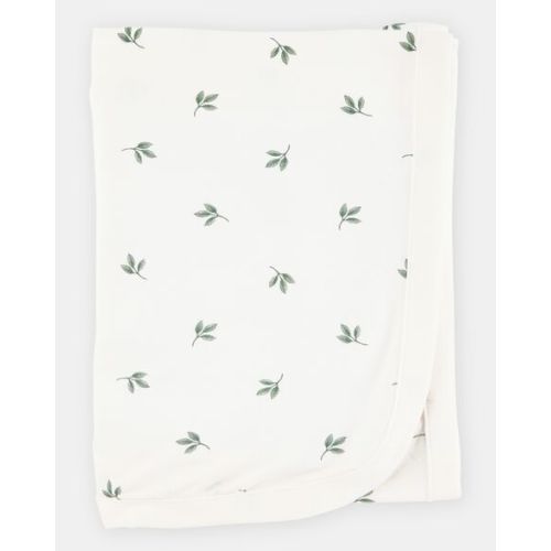 Baby Leaf Print PurelySoft Blanket - Ivory - Carter's | Carter's