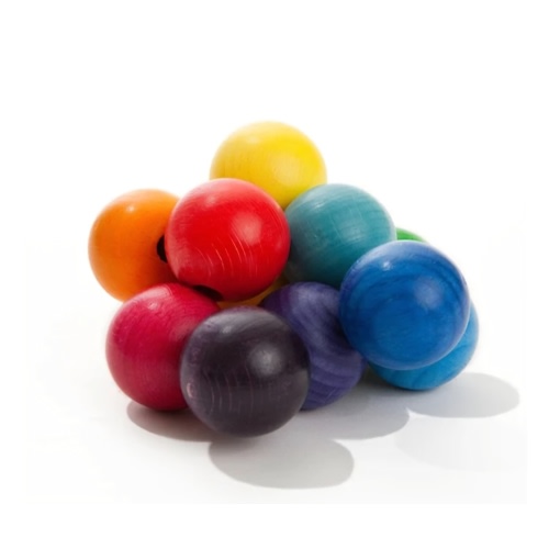 Grimm's Wooden Beads Grasper | Acorn Toy Shop
