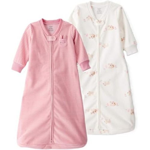 Carter's Unisex-Baby 2-Pack Microfleece Sleepbag